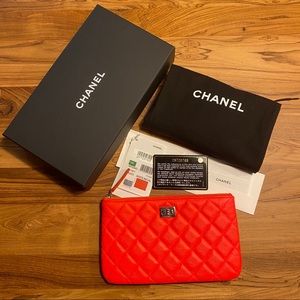🚫SOLD🚫Authentic Chanel 2.55 Wallet Pouch Ocase Clutch